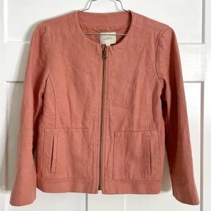 LOFT Ann Taylor Linen Blazer
